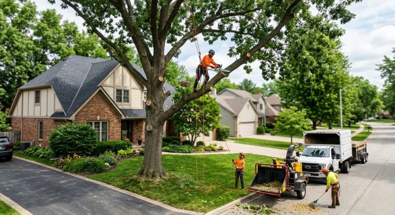 Oak Tree Pruning in Pottstown, PA