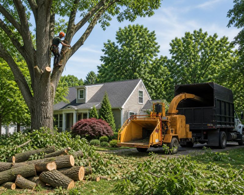 Oak Tree Pruning in Allentown, PA