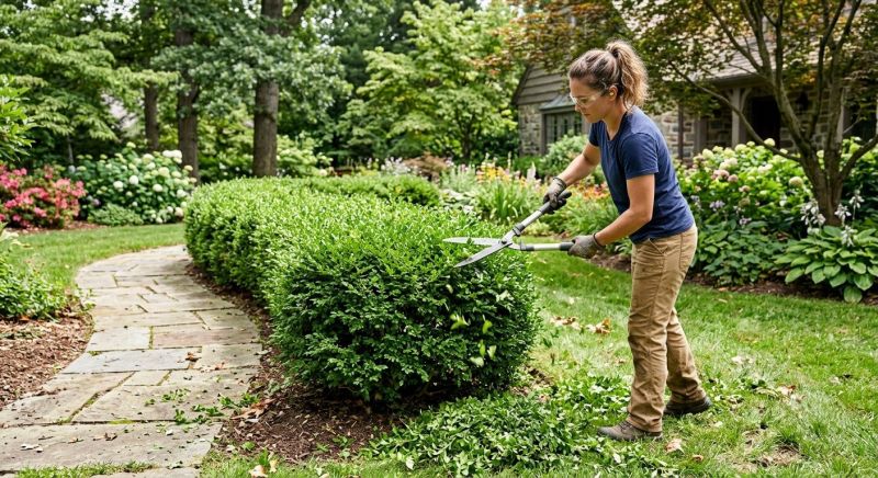 Shrub Trimming Service